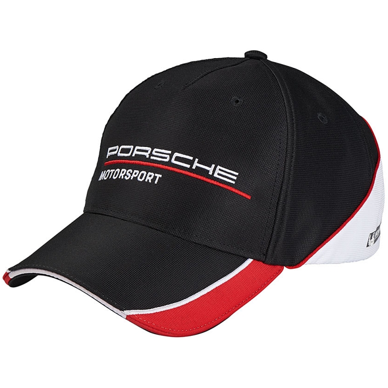Porsche Motorsport Edition Black and White Baseball Cap 2018